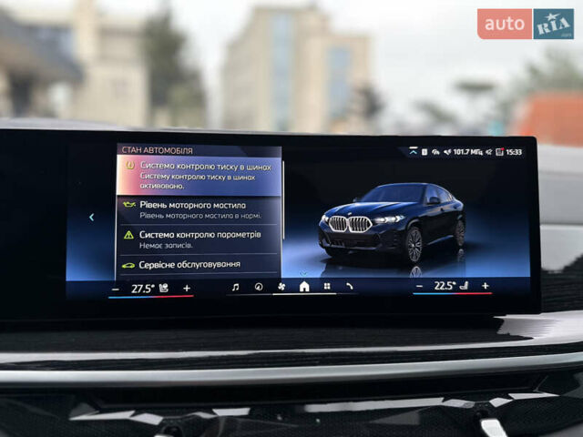 Синій БМВ Х6, об'ємом двигуна 2.99 л та пробігом 12 тис. км за 93900 $, фото 63 на Automoto.ua