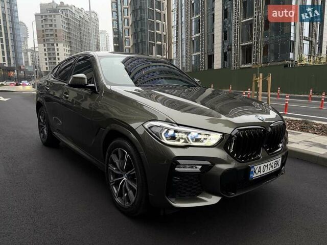 Зеленый БМВ Х6, объемом двигателя 2.99 л и пробегом 63 тыс. км за 77000 $, фото 3 на Automoto.ua