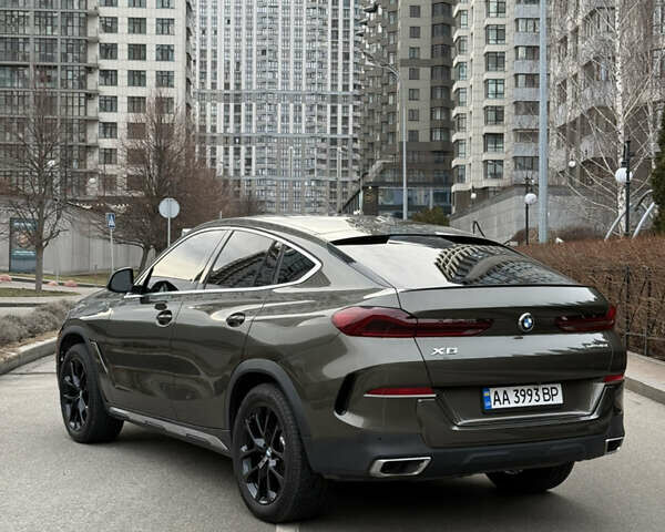 Зеленый БМВ Х6, объемом двигателя 3 л и пробегом 140 тыс. км за 59500 $, фото 7 на Automoto.ua