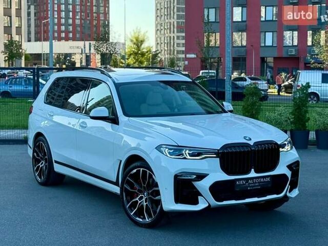 Белый БМВ X7, объемом двигателя 3 л и пробегом 109 тыс. км за 67000 $, фото 1 на Automoto.ua