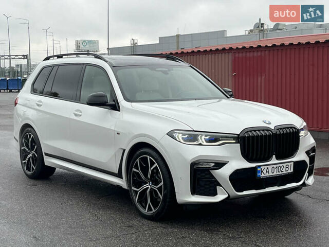 Белый БМВ X7, объемом двигателя 4.39 л и пробегом 51 тыс. км за 81900 $, фото 1 на Automoto.ua