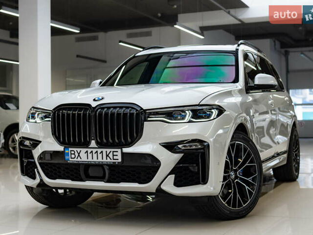 Белый БМВ X7, объемом двигателя 2.99 л и пробегом 101 тыс. км за 96676 $, фото 1 на Automoto.ua