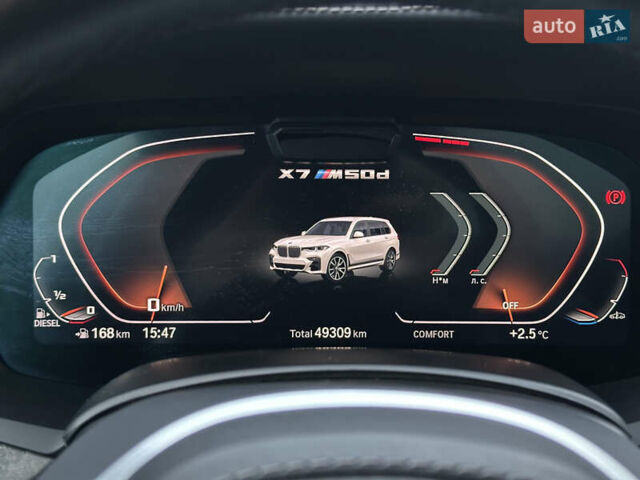 Белый БМВ X7, объемом двигателя 2.99 л и пробегом 49 тыс. км за 99900 $, фото 35 на Automoto.ua