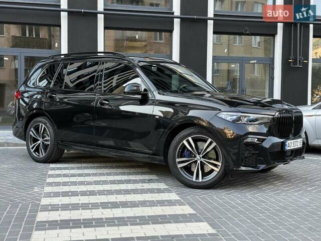 Черный БМВ X7, объемом двигателя 4.39 л и пробегом 123 тыс. км за 69000 $, фото 1 на Automoto.ua