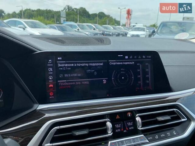 Черный БМВ X7, объемом двигателя 3 л и пробегом 37 тыс. км за 57900 $, фото 16 на Automoto.ua