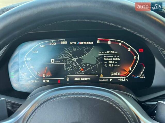 Черный БМВ X7, объемом двигателя 2.99 л и пробегом 221 тыс. км за 54900 $, фото 21 на Automoto.ua