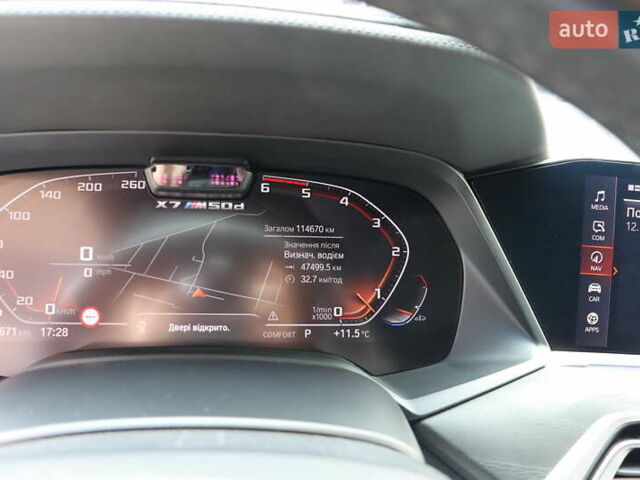 Черный БМВ X7, объемом двигателя 3 л и пробегом 115 тыс. км за 77900 $, фото 21 на Automoto.ua