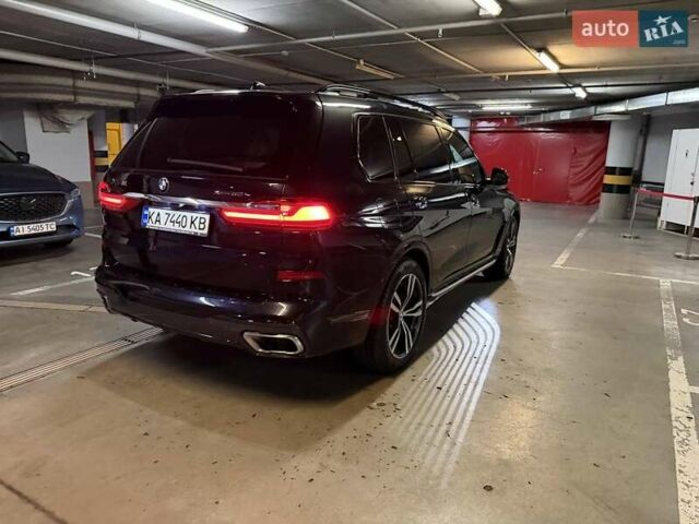 Черный БМВ X7, объемом двигателя 4.39 л и пробегом 93 тыс. км за 85000 $, фото 3 на Automoto.ua