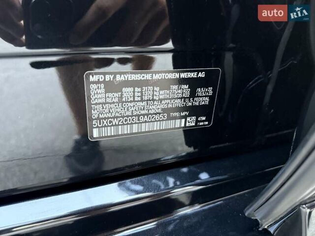 Черный БМВ X7, объемом двигателя 3 л и пробегом 59 тыс. км за 74900 $, фото 40 на Automoto.ua