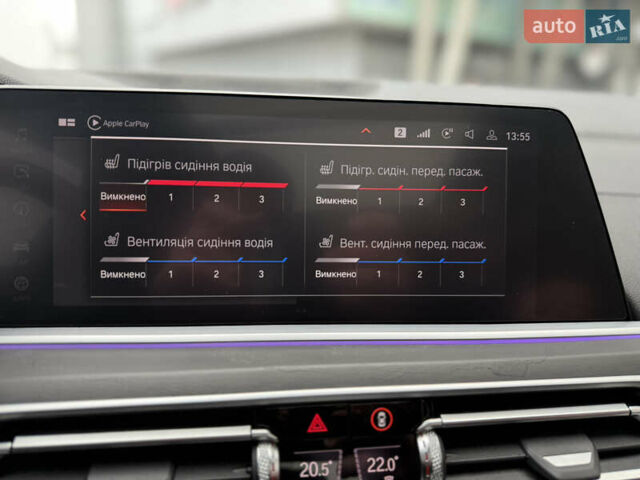 Черный БМВ X7, объемом двигателя 3 л и пробегом 115 тыс. км за 58000 $, фото 44 на Automoto.ua