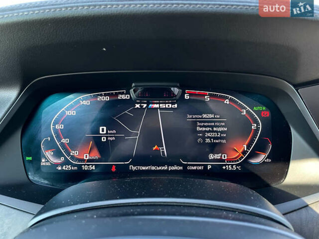 Черный БМВ X7, объемом двигателя 2.99 л и пробегом 105 тыс. км за 81100 $, фото 37 на Automoto.ua
