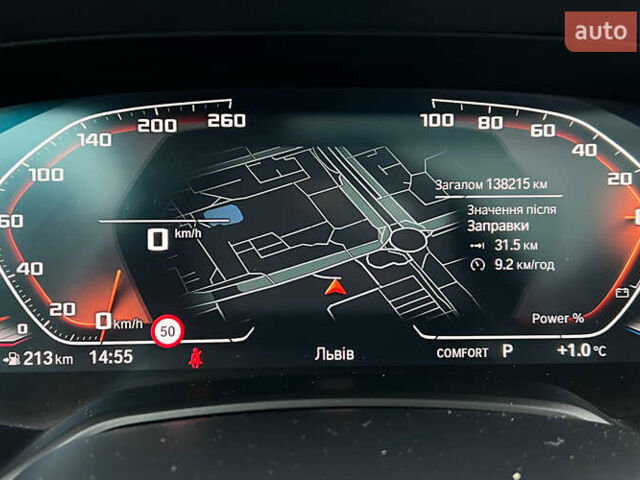 Черный БМВ X7, объемом двигателя 3 л и пробегом 137 тыс. км за 63999 $, фото 14 на Automoto.ua