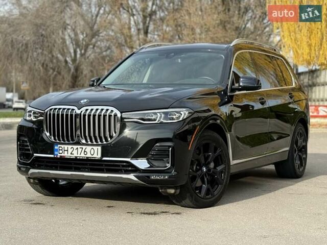 Черный БМВ X7, объемом двигателя 3 л и пробегом 43 тыс. км за 72900 $, фото 1 на Automoto.ua