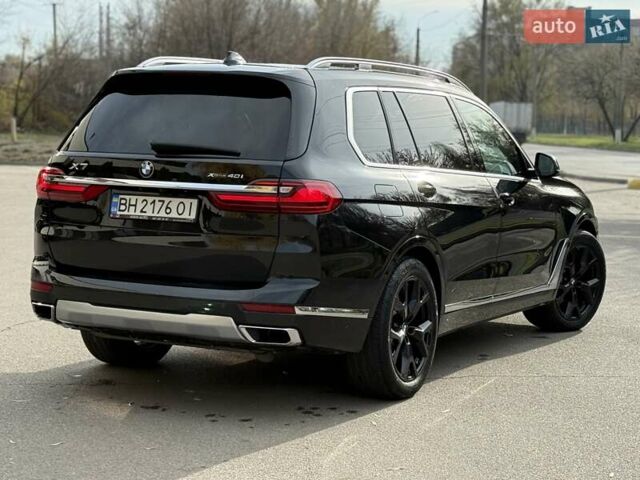 Черный БМВ X7, объемом двигателя 3 л и пробегом 43 тыс. км за 72900 $, фото 6 на Automoto.ua