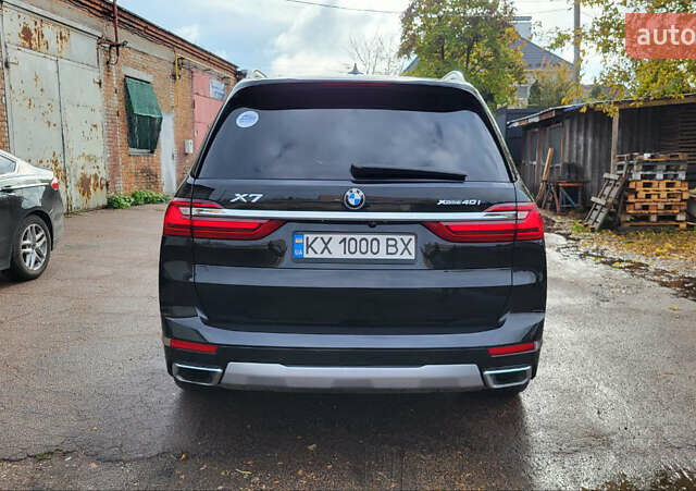 Черный БМВ X7, объемом двигателя 3 л и пробегом 100 тыс. км за 65000 $, фото 17 на Automoto.ua
