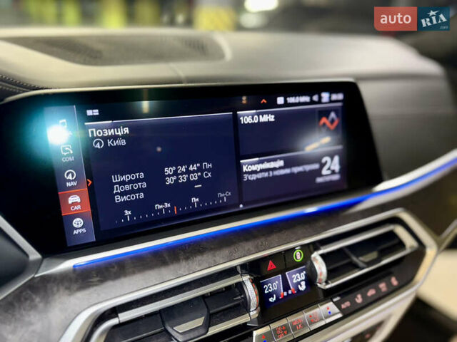 Черный БМВ X7, объемом двигателя 3 л и пробегом 74 тыс. км за 83700 $, фото 22 на Automoto.ua