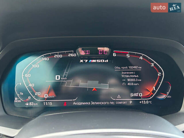 Черный БМВ X7, объемом двигателя 2.99 л и пробегом 102 тыс. км за 82800 $, фото 57 на Automoto.ua