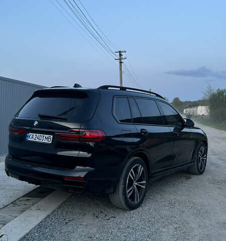 Черный БМВ X7, объемом двигателя 3 л и пробегом 74 тыс. км за 67000 $, фото 4 на Automoto.ua