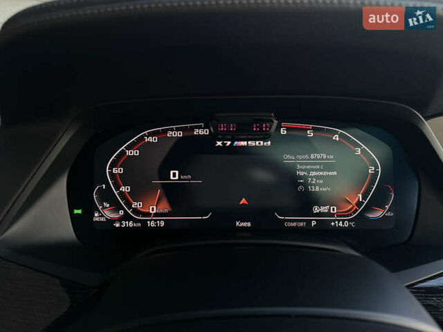 Черный БМВ X7, объемом двигателя 2.99 л и пробегом 87 тыс. км за 88500 $, фото 21 на Automoto.ua