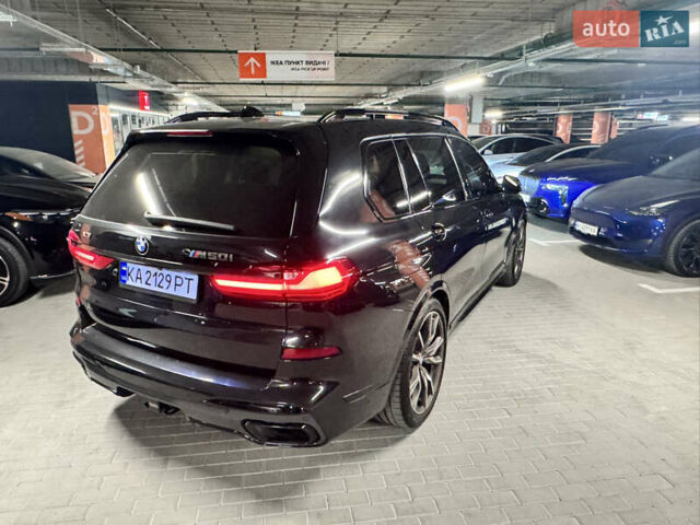 Черный БМВ X7, объемом двигателя 4.39 л и пробегом 70 тыс. км за 95000 $, фото 23 на Automoto.ua