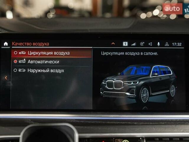 Черный БМВ X7, объемом двигателя 3 л и пробегом 65 тыс. км за 79900 $, фото 10 на Automoto.ua