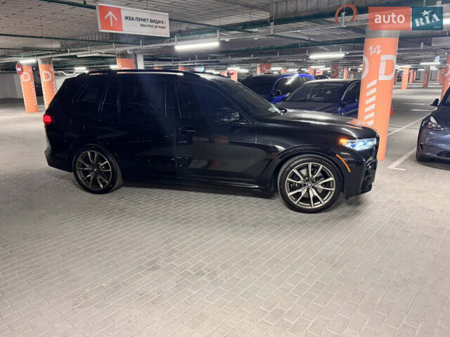 Черный БМВ X7, объемом двигателя 4.39 л и пробегом 70 тыс. км за 95000 $, фото 2 на Automoto.ua