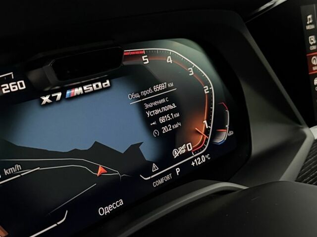 Черный БМВ X7, объемом двигателя 3 л и пробегом 65 тыс. км за 113000 $, фото 23 на Automoto.ua