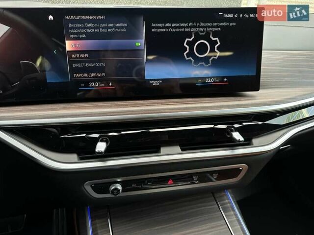Черный БМВ X7, объемом двигателя 4.4 л и пробегом 40 тыс. км за 140900 $, фото 109 на Automoto.ua