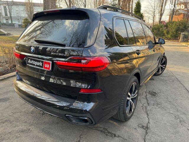 Черный БМВ X7, объемом двигателя 3 л и пробегом 13 тыс. км за 113800 $, фото 7 на Automoto.ua