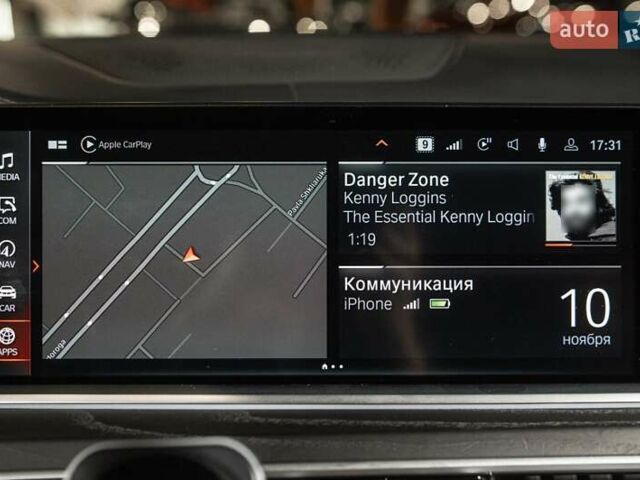 Черный БМВ X7, объемом двигателя 3 л и пробегом 65 тыс. км за 79900 $, фото 25 на Automoto.ua