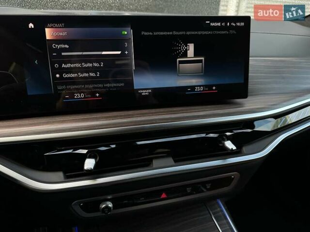 Черный БМВ X7, объемом двигателя 4.4 л и пробегом 40 тыс. км за 140900 $, фото 116 на Automoto.ua