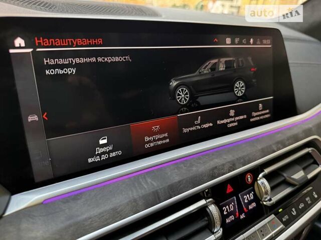 Черный БМВ X7, объемом двигателя 3 л и пробегом 4 тыс. км за 101000 $, фото 29 на Automoto.ua