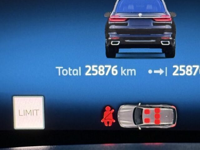 Черный БМВ X7, объемом двигателя 3 л и пробегом 25 тыс. км за 83900 $, фото 23 на Automoto.ua