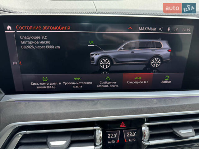 Серый БМВ X7, объемом двигателя 2.99 л и пробегом 140 тыс. км за 63500 $, фото 63 на Automoto.ua