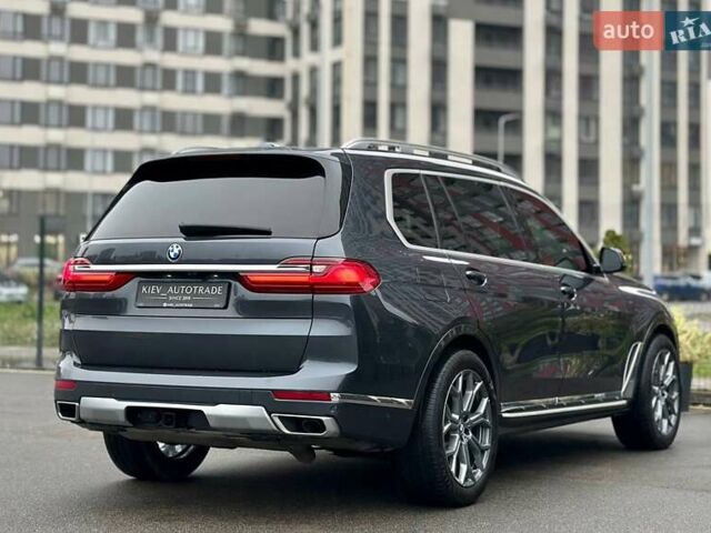 Серый БМВ X7, объемом двигателя 3 л и пробегом 90 тыс. км за 54900 $, фото 11 на Automoto.ua