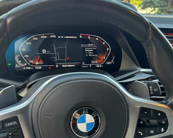 Серый БМВ X7, объемом двигателя 2.99 л и пробегом 126 тыс. км за 81000 $, фото 12 на Automoto.ua