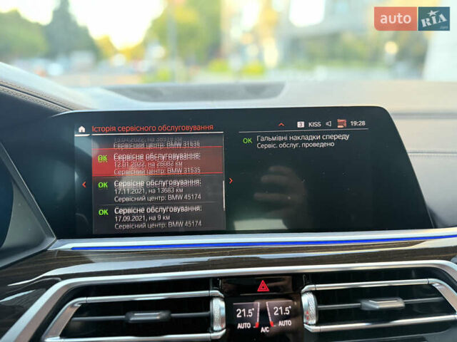 Серый БМВ X7, объемом двигателя 2.99 л и пробегом 194 тыс. км за 65900 $, фото 54 на Automoto.ua