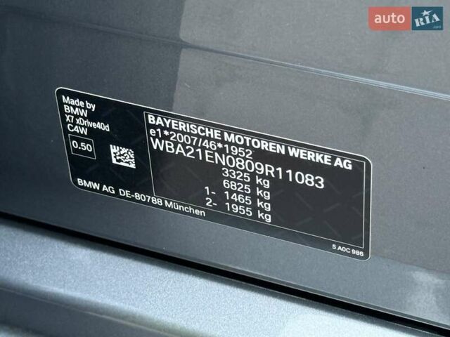 Серый БМВ X7, объемом двигателя 2.99 л и пробегом 99 тыс. км за 110900 $, фото 123 на Automoto.ua