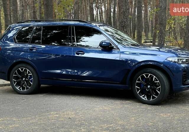Синий БМВ X7, объемом двигателя 3 л и пробегом 103 тыс. км за 56500 $, фото 2 на Automoto.ua