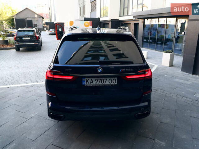 Синий БМВ X7, объемом двигателя 4.4 л и пробегом 85 тыс. км за 78000 $, фото 10 на Automoto.ua