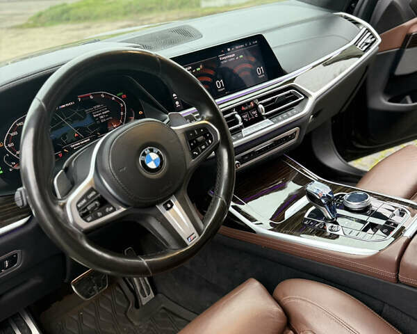 Синий БМВ X7, объемом двигателя 4.4 л и пробегом 121 тыс. км за 79000 $, фото 13 на Automoto.ua