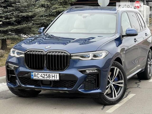 Синий БМВ X7, объемом двигателя 3 л и пробегом 67 тыс. км за 85900 $, фото 1 на Automoto.ua