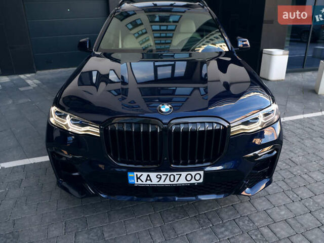 Синий БМВ X7, объемом двигателя 4.4 л и пробегом 85 тыс. км за 78000 $, фото 4 на Automoto.ua