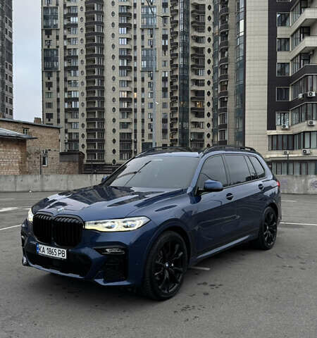 Синій БМВ X7, об'ємом двигуна 3 л та пробігом 120 тис. км за 65000 $, фото 1 на Automoto.ua