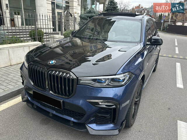 Синий БМВ X7, объемом двигателя 2.99 л и пробегом 126 тыс. км за 67700 $, фото 1 на Automoto.ua