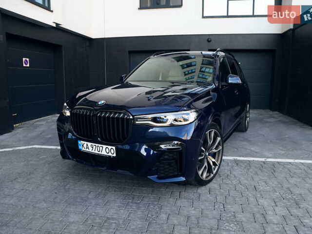 Синий БМВ X7, объемом двигателя 4.4 л и пробегом 85 тыс. км за 78000 $, фото 2 на Automoto.ua