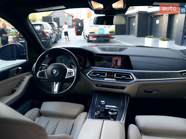 Синий БМВ X7, объемом двигателя 4.4 л и пробегом 85 тыс. км за 78000 $, фото 13 на Automoto.ua