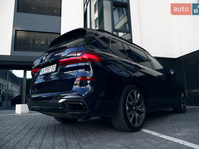 Синий БМВ X7, объемом двигателя 4.4 л и пробегом 85 тыс. км за 78000 $, фото 12 на Automoto.ua