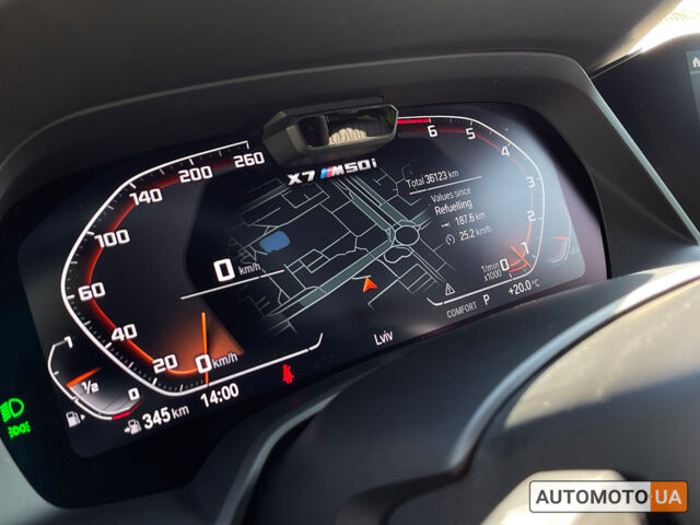 Синий БМВ X7, объемом двигателя 4.4 л и пробегом 35 тыс. км за 91999 $, фото 21 на Automoto.ua