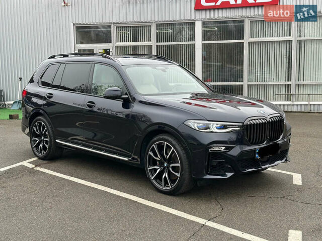 Синий БМВ X7, объемом двигателя 3 л и пробегом 79 тыс. км за 72900 $, фото 1 на Automoto.ua